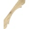 Ekena Millwork 6"W x 24"D x 32"H Olympic Rough Sawn Knee Brace, Douglas Fir BRC06X24X32OLY00RDF - alternate 2